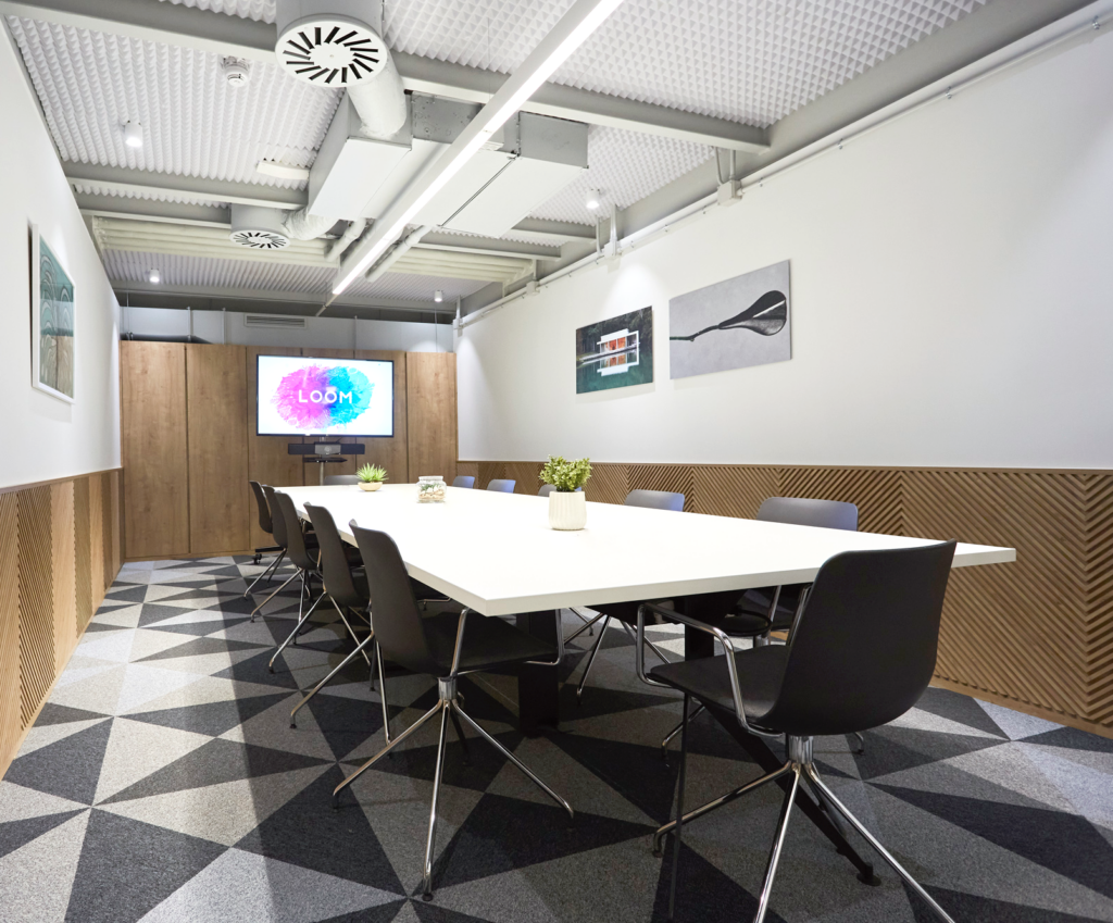 Sala de reuniones bienestar una de las mejores y mas amplias salas de reuniones en el Barrio Salamanca