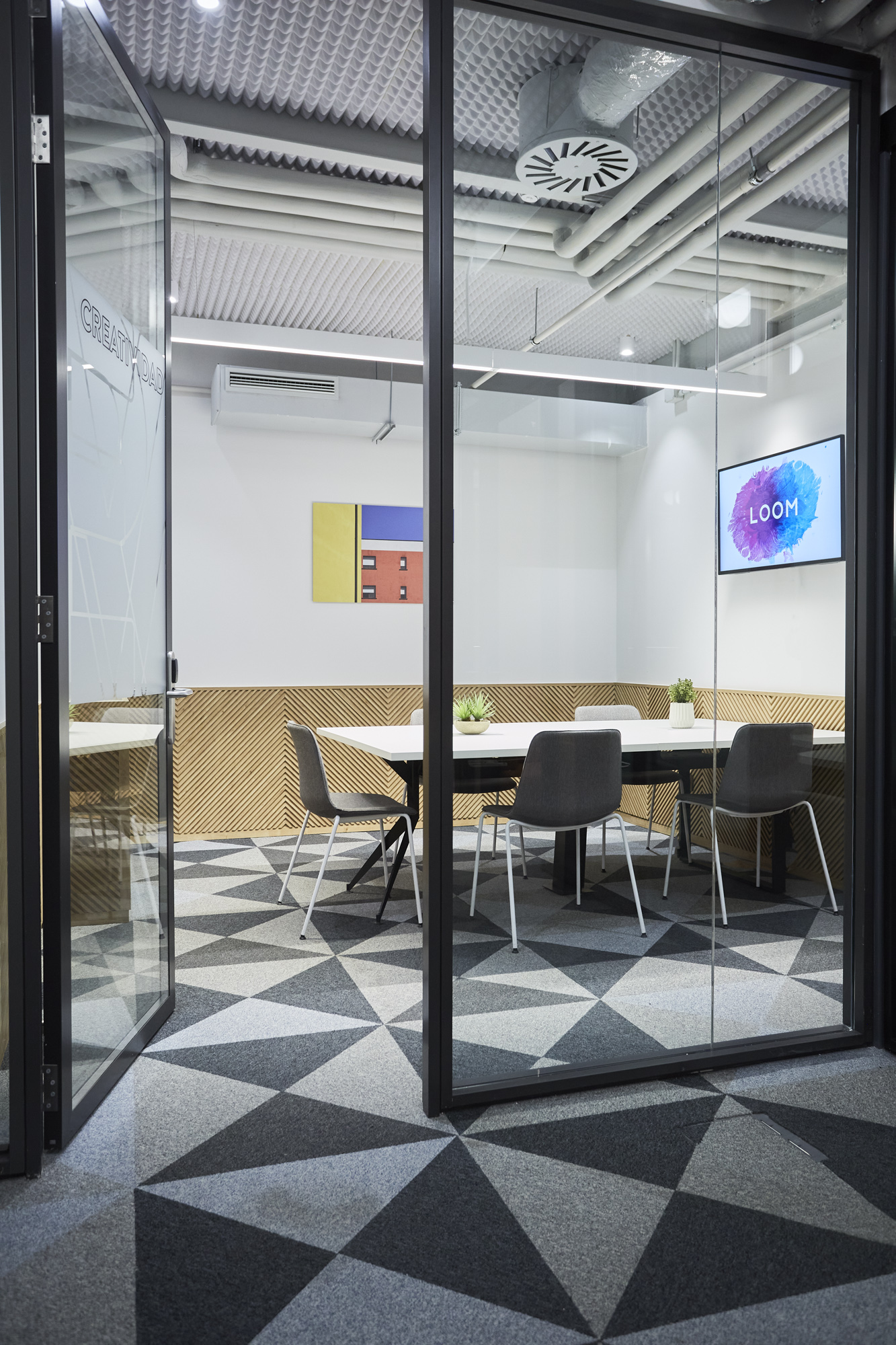 Sala de reuniones de Creatividad en la zona del Barrio Salamanca