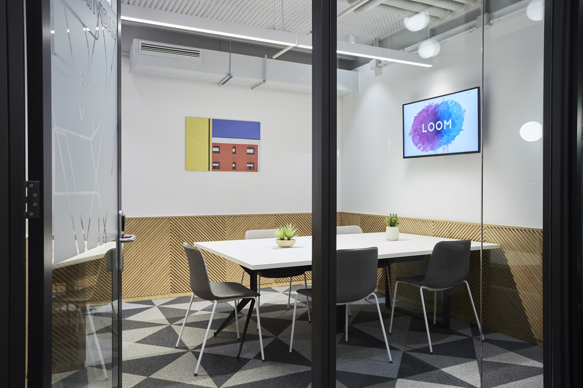 Sala de reuniones de Creatividad en la zona del Barrio Salamanca