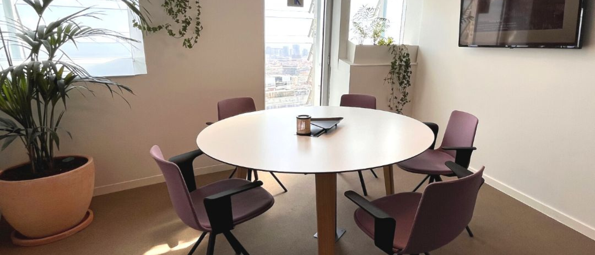 La sala Montnegre es una de las mejores salas de reuniones de Barcelona desde la Torre Glòries